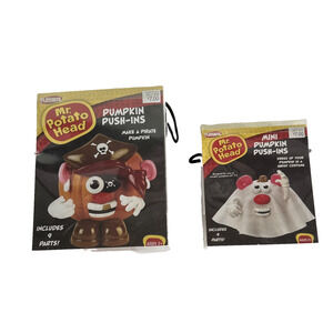 Mr. Potato Head 2012 Playskool Mini Pumpkin & Pirate push- In NEW! Vintage